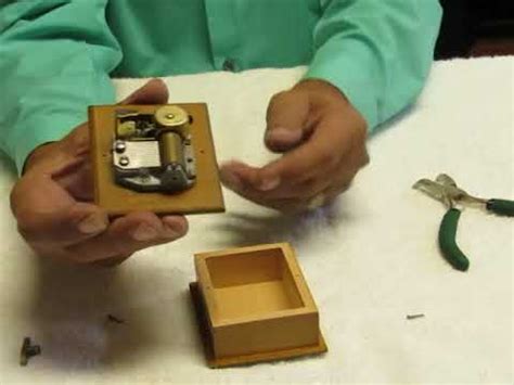 how to reprogram an electric music box|music box movement repair.